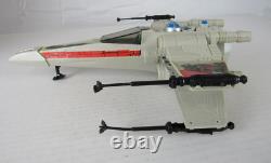 Vintage 1983 Star Wars ROTJ Battle Damaged X-Wing Fighter Complete Works AA605