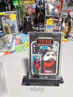 Vintage 1983 Star Wars ROTJ Nien Nunb Figure Unpunched 65 Back # 70840 Sealed