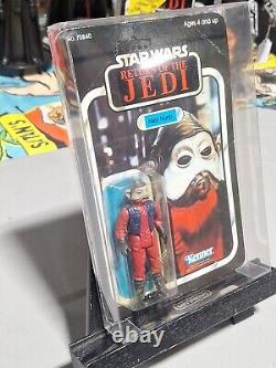 Vintage 1983 Star Wars ROTJ Nien Nunb Figure Unpunched 65 Back # 70840 Sealed