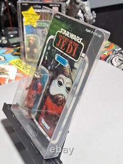 Vintage 1983 Star Wars ROTJ Nien Nunb Figure Unpunched 65 Back # 70840 Sealed