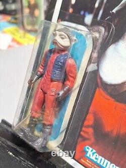 Vintage 1983 Star Wars ROTJ Nien Nunb Figure Unpunched 65 Back # 70840 Sealed