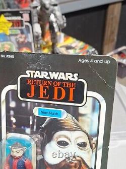 Vintage 1983 Star Wars ROTJ Nien Nunb Figure Unpunched 65 Back # 70840 Sealed
