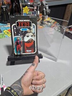 Vintage 1983 Star Wars ROTJ Nien Nunb Figure Unpunched 65 Back # 70840 Sealed