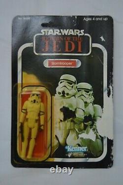 Vintage 1983 Star Wars ROTJ Stormtrooper 77 Back MOC