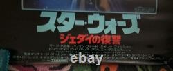 Vintage 1983 Star Wars Return of the Jedi Japanese B2 Poster Revenge of the Jedi