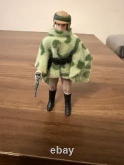 Vintage 1983 Star Wars Rotj Princess Leia Endor Poncho Kenner 100% Complete