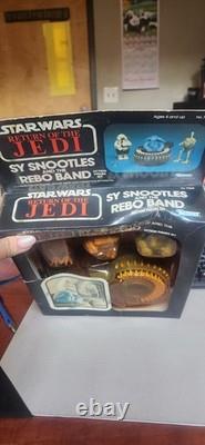 Vintage 1983 Star Wars Sy Snootles and the Rebo Band Action Figure Set NISB