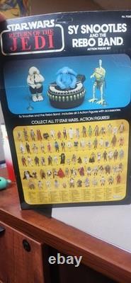 Vintage 1983 Star Wars Sy Snootles and the Rebo Band Action Figure Set NISB