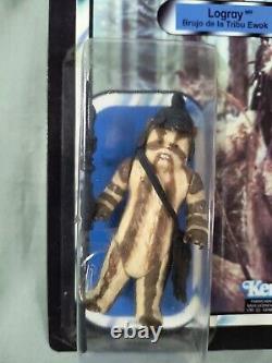 Vintage 1983 Star Wars Top Toys Argentina Logray Ewok Medicine Man Resealed