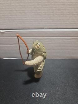 Vintage 1984 Kenner Star Wars Lumat Ewok Action Complete with Bow