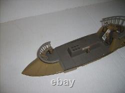 Vintage 1984 Kenner Star Wars Potf Tatooine Skiff Figure Vehicle For Parts Nice