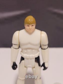 Vintage 1984 Luke Skywalker Stormtrooper Last 17 POTF HK Pale Hair Complete