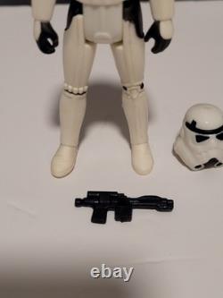 Vintage 1984 Luke Skywalker Stormtrooper Last 17 POTF HK Pale Hair Complete