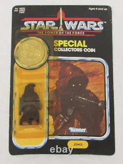 Vintage 1984 Star Wars POTF Jawa Kenner 92 Back Sealed MOC Pz161