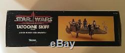 Vintage 1984 Tatooine Skiff POTF Star Wars with Box, Sealed New Great condition