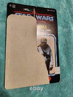 Vintage 1985 Kenner Star Wars Barada POTF Last 17 Complete With Coin & Card