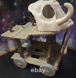 Vintage 1985 Kenner Star Wars P. O. T. F. Ewok Battle Wagon! Incomplete