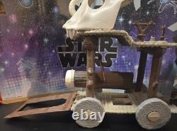 Vintage 1985 Kenner Star Wars P. O. T. F. Ewok Battle Wagon! Incomplete