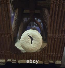 Vintage 1985 Kenner Star Wars P. O. T. F. Ewok Battle Wagon! Incomplete