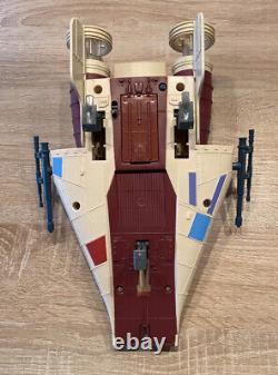 Vintage 1985 STAR WARS A-Wing Fighter Droids 100% Complete! Fully Functional