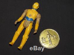 Vintage 1985 Star Wars Droids Series C-3PO Complete with Coin Excellent V694