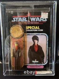 Vintage 1985 Star Wars Potf 92 Back Imperial Dignitary Graded Afa 60 Y-ex