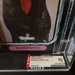 Vintage 1985 Star Wars Potf 92 Back Imperial Dignitary Graded Afa 60 Y-ex