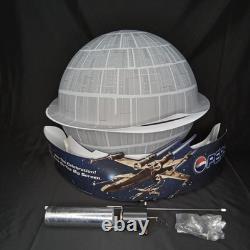 Vintage 1990s Pepsi Star Wars Promotion Spinning Death Star Mobile Store Display