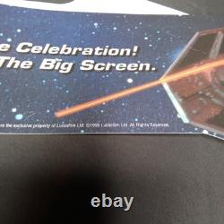 Vintage 1990s Pepsi Star Wars Promotion Spinning Death Star Mobile Store Display