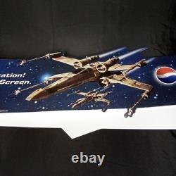 Vintage 1990s Pepsi Star Wars Promotion Spinning Death Star Mobile Store Display