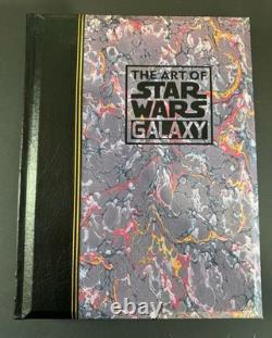 Vintage 1993 The Art of Star Wars Galaxy Topps Deluxe Signed Edition 14x autos