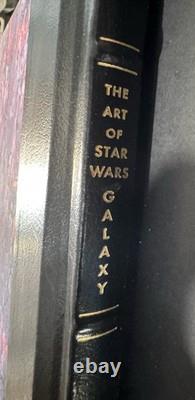 Vintage 1993 The Art of Star Wars Galaxy Topps Deluxe Signed Edition 14x autos