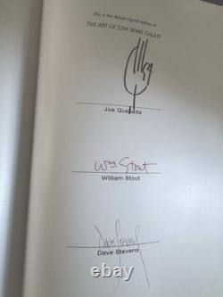 Vintage 1993 The Art of Star Wars Galaxy Topps Deluxe Signed Edition 14x autos