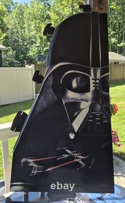 Vintage 1995 STAR WARS Original Trilogy VHS Store Display Standee UNUSED