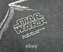 Vintage 1995 Star Wars Darth Vader Movie Promo T-Shirt Made in USA ANVIL Tag XL