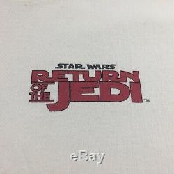 Vintage 1995 Star Wars Return Of The Jedi T Shirt Medium Anvil Single Stitch USA