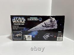 Vintage 1996 Kenner Star Wars Collector Fleet Electronic Star Destroyer