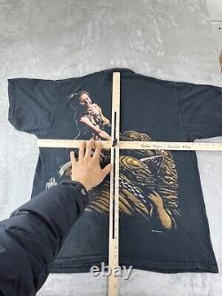 Vintage 1996 Star Wars Slave Princess Leia Jabba the Hutt Shirt L Carrie Fisher