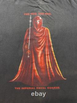 Vintage 1996 Star Wars The Imperial Royal Guards Movie T-Shirt Size XL The Few