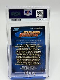 Vintage 1996 Topps Finest Star Wars Characters #1 PSA 9 MINT First Card