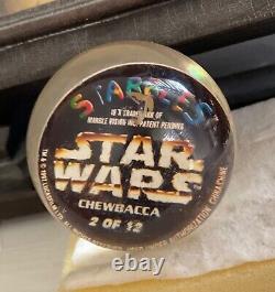 Vintage 1997 STAR WARS STARBLES Lucite Marble CHEWBACCA 2 of 12