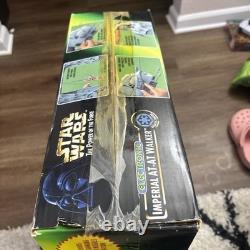 Vintage 1997 Star Wars POTF Electronic Imperial AT-AT Walker Kenner NEW SEALED