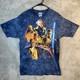 Vintage 1999 Liquid Blue Star Wars Episode 1 Jedi Council Tie Dye Shirt M NWT