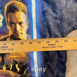 Vintage 1999 Liquid Blue Star Wars Episode 1 Jedi Council Tie Dye Shirt M NWT