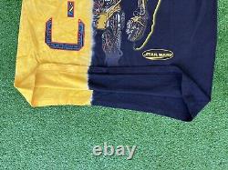 Vintage 1999 Star Wars C3PO Tie Dye Deadstock T-Shirt Size Large
