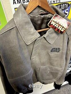 Vintage 1999 Star Wars Episode 1 Naboo Fighter Jacket Tags Limited Edition XL