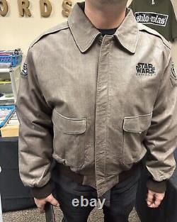 Vintage 1999 Star Wars Episode 1 Naboo Fighter Jacket Tags Limited Edition XL