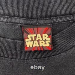 Vintage 1999 Star Wars Episode I Jedi vs Sith Rare Movie Promo T Shirt XXL