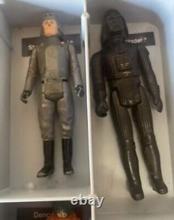 Vintage 24 Star Wars Figures & Kenner 1977 Carrying Case READ DESCRIPTION