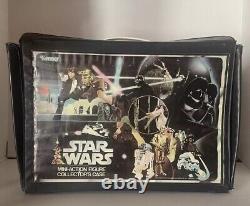 Vintage 24 Star Wars Figures & Kenner 1977 Carrying Case READ DESCRIPTION